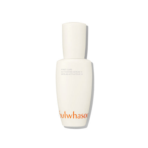 Sulwhasoo First Care Activating Serum VI bottle with white cap on a white background