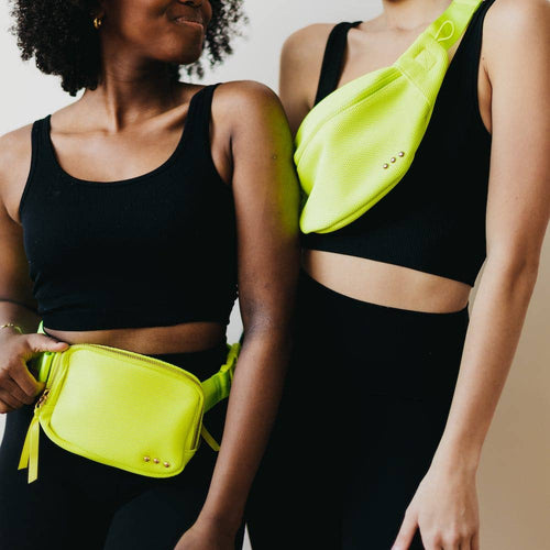 Brooklyn Bum Bag *AS SEEN IN ANTHROPOLOGIE* - Accessorizeyourvibe - Brooklyn Bum Bag *AS SEEN IN ANTHROPOLOGIE* - Neon Yellow - Accessorizeyourvibe
