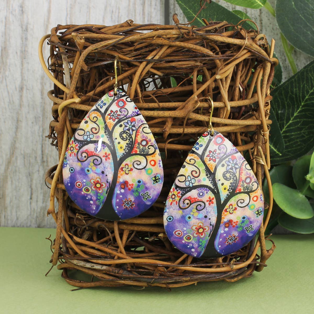 Whimsical Tree of Life Earrings: Elevate Your Style with Nature's Charm - Accessorizeyourvibe