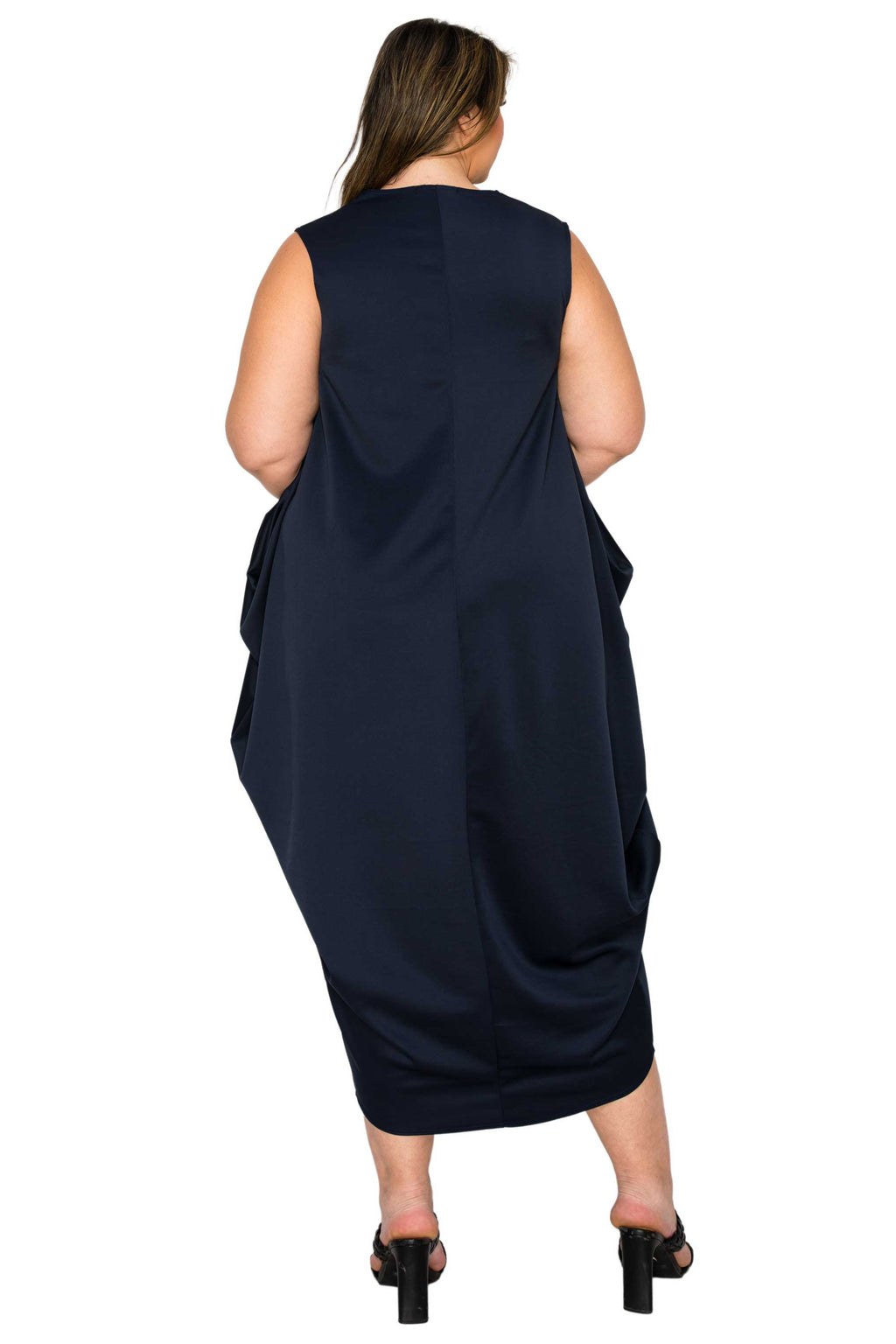 Clover Sleeveless Bubble Hem Dress