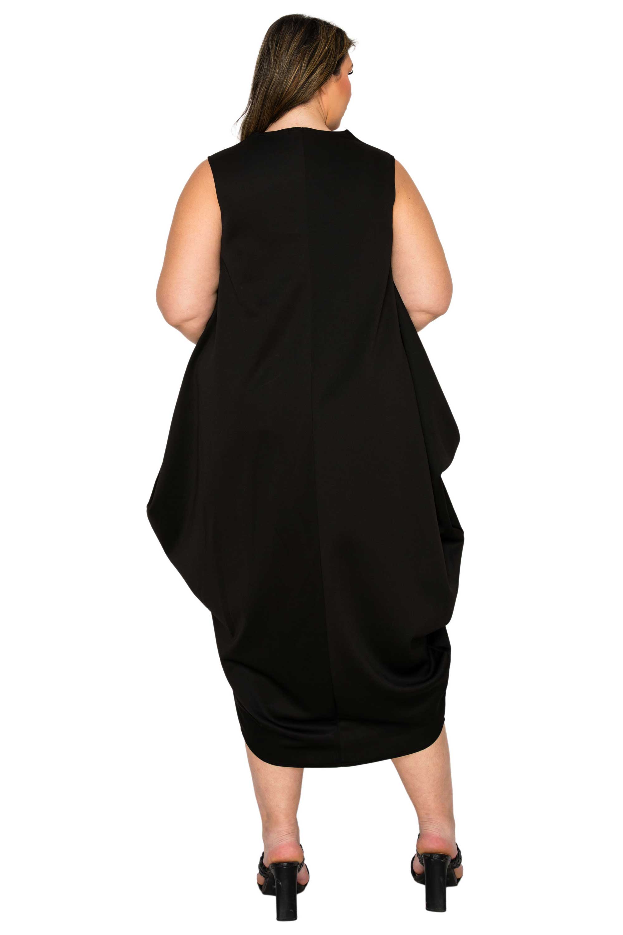 Clover Sleeveless Bubble Hem Dress