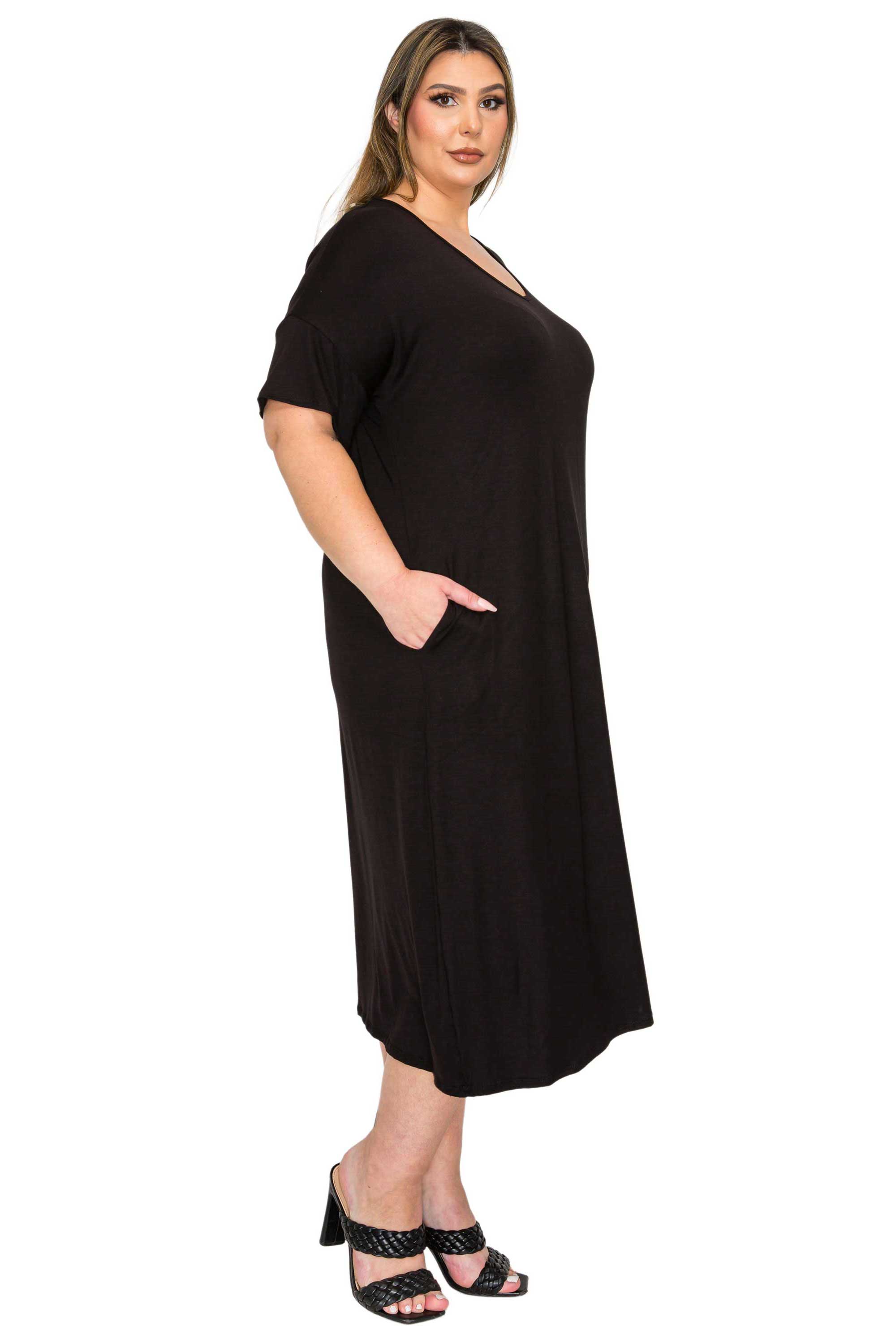 Olivia Pocket Midi Dress