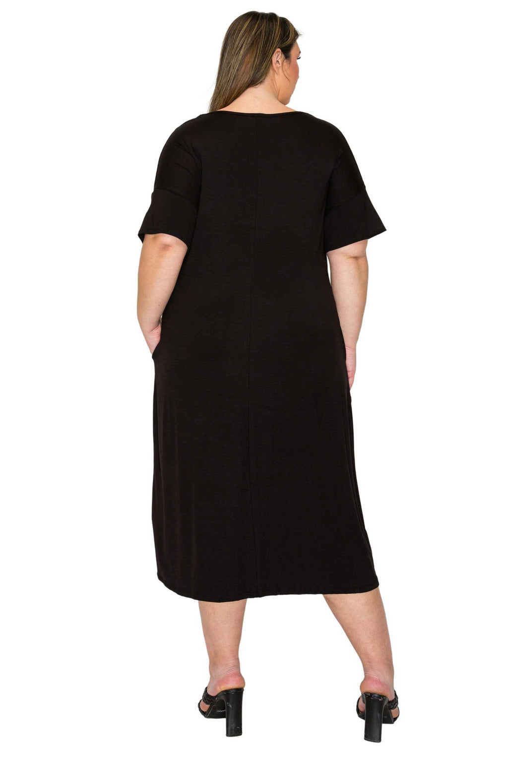 Olivia Pocket Midi Dress
