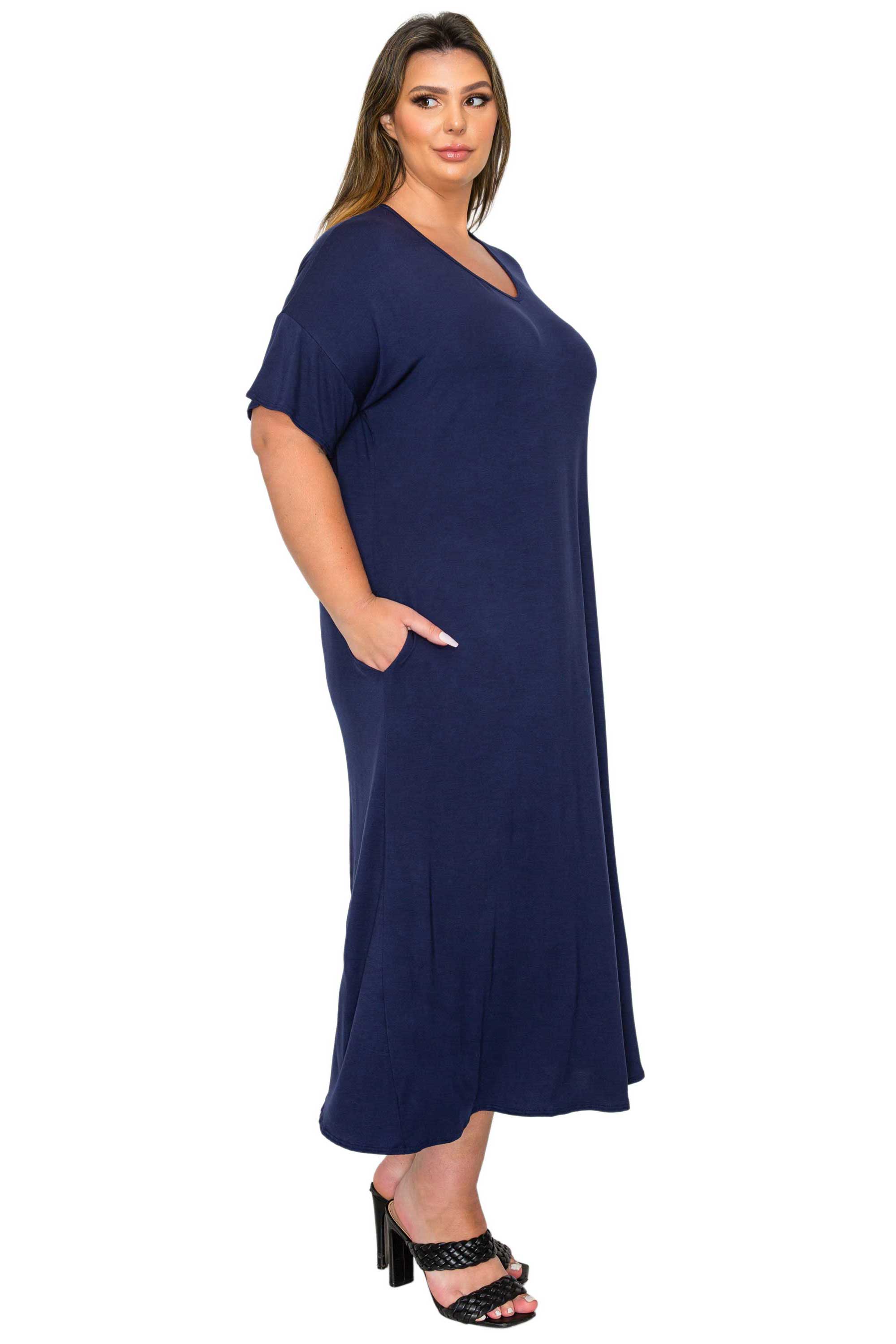 Olivia Pocket Midi Dress