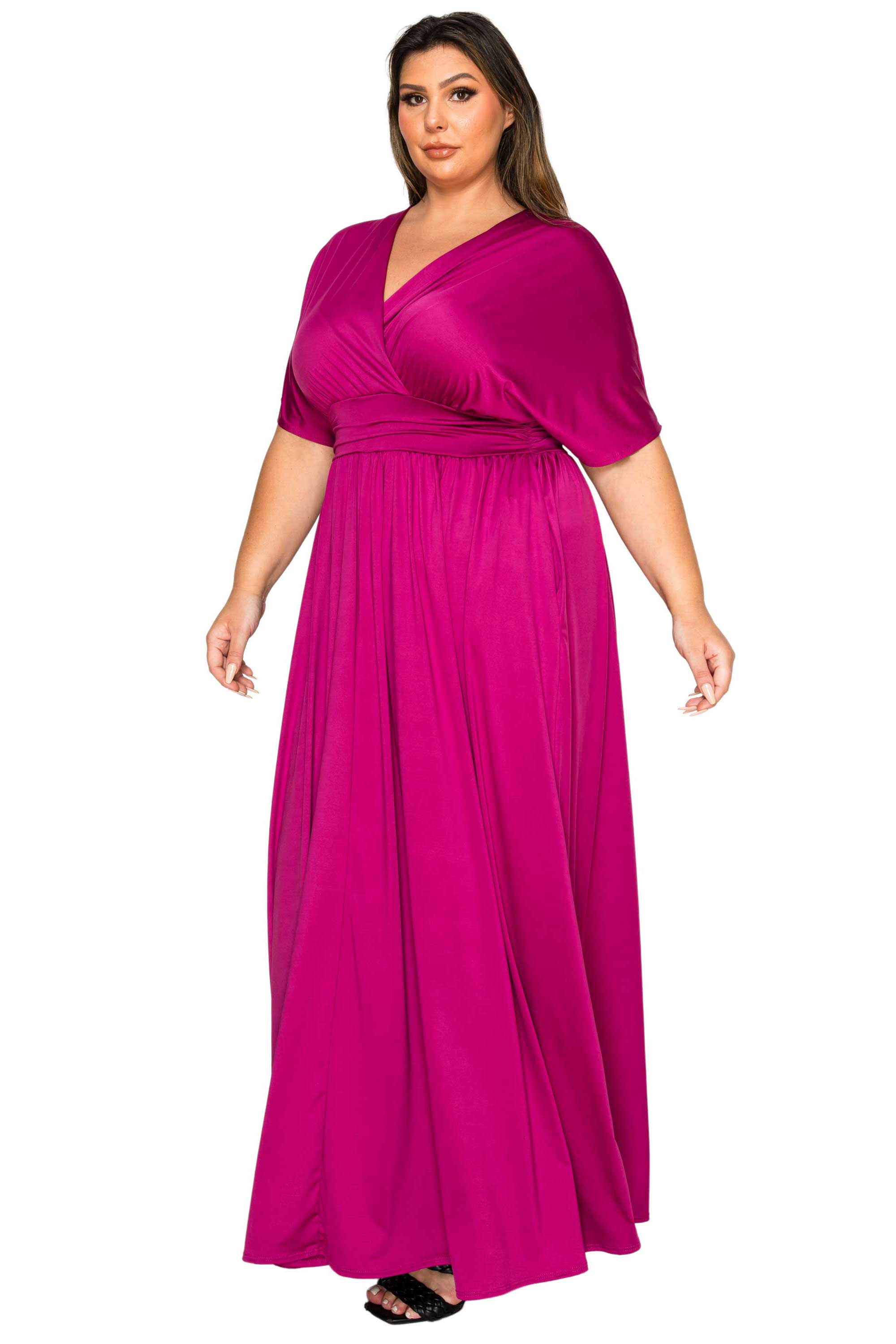 Raffi Empire Waist Pocket Maxi Dress