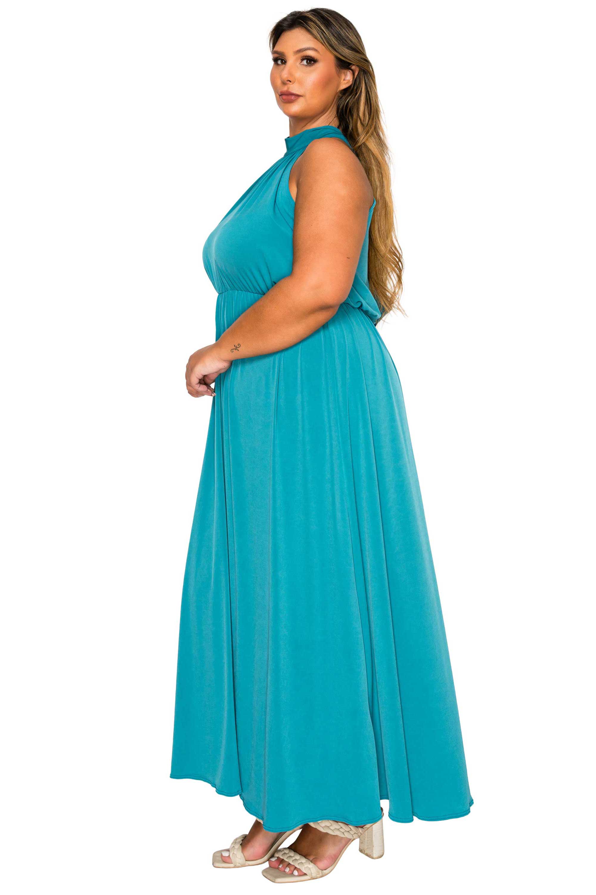 Cassia Halter Neck Dress