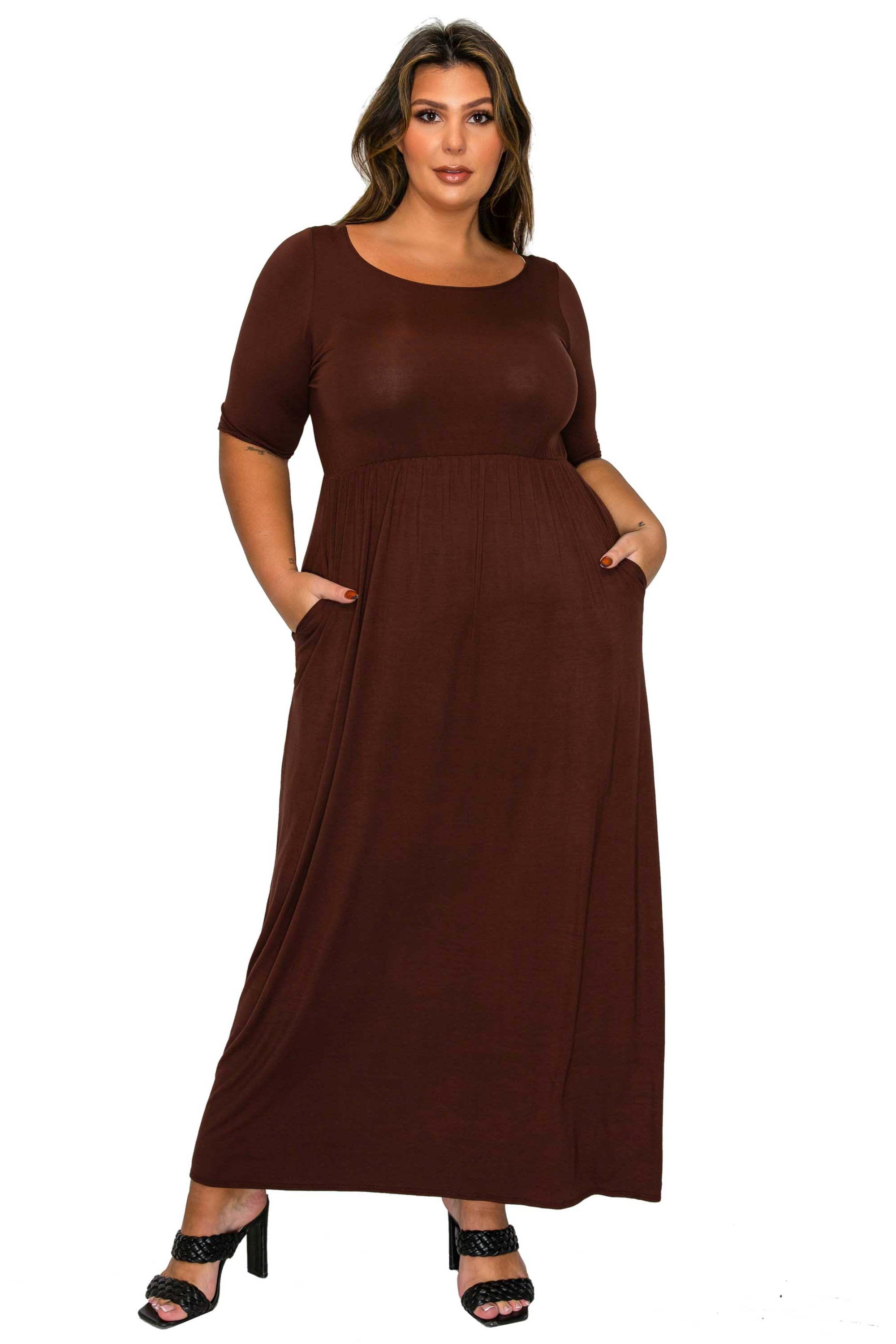 Eva Pocket Maxi Dress