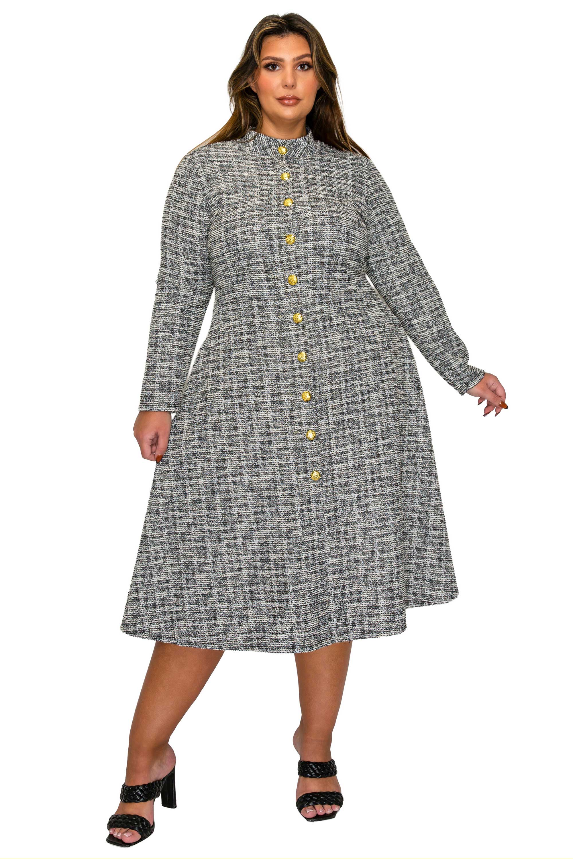Chelsea Tweed Dress
