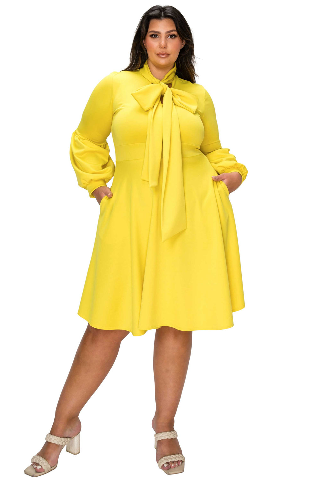Bekah Flare Pocket Dress
