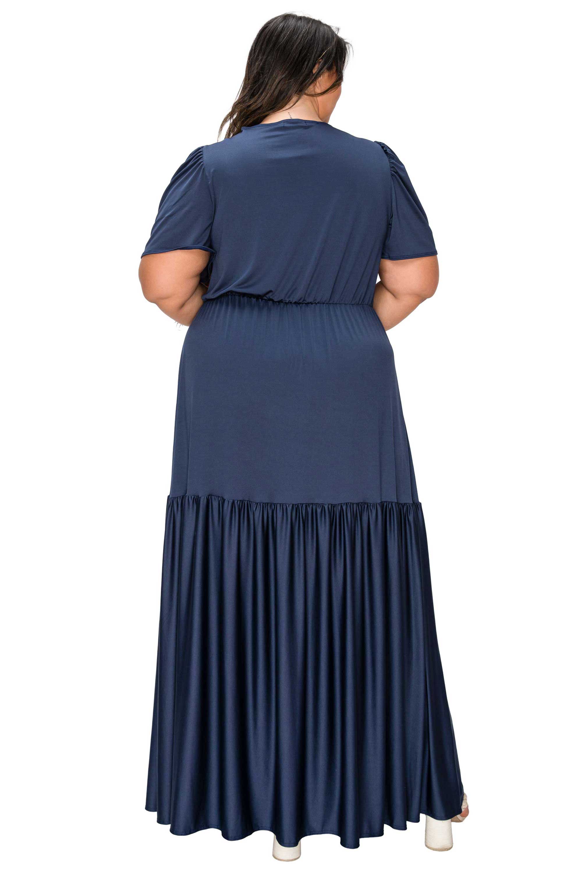 Violetta Tiered Surplice Dress