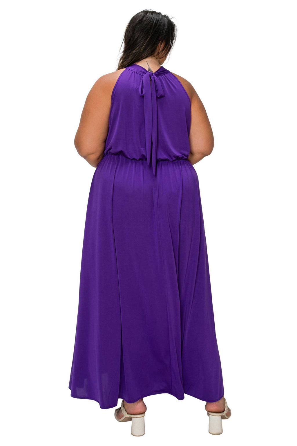 Cassia Halter Neck Dress