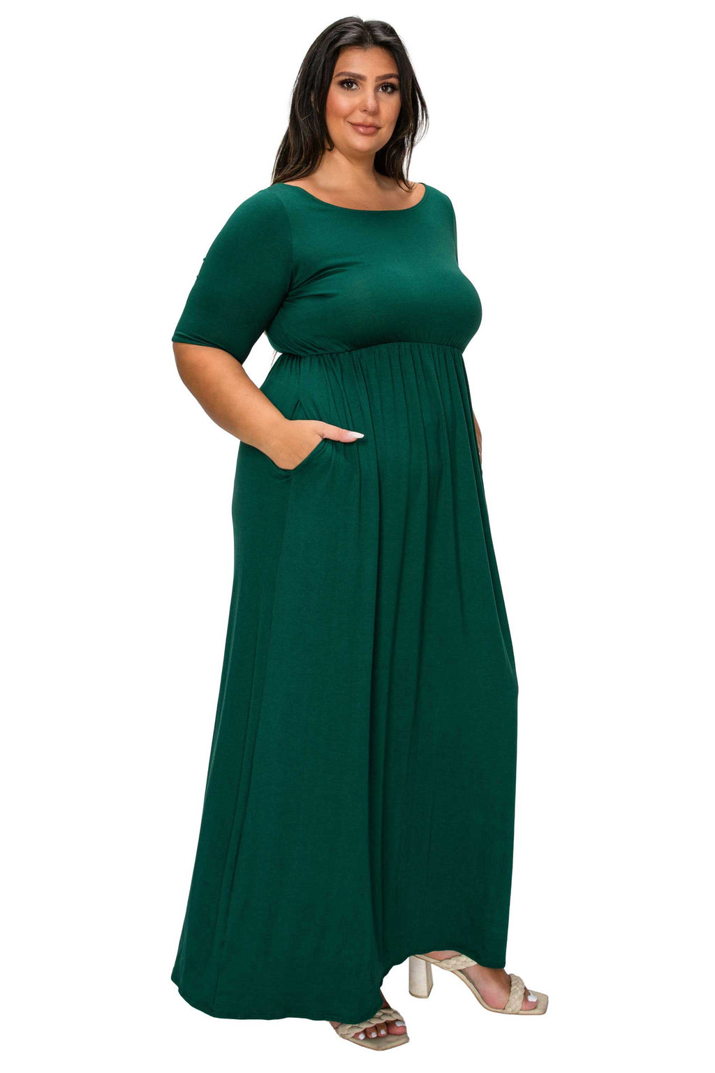 Eva Pocket Maxi Dress