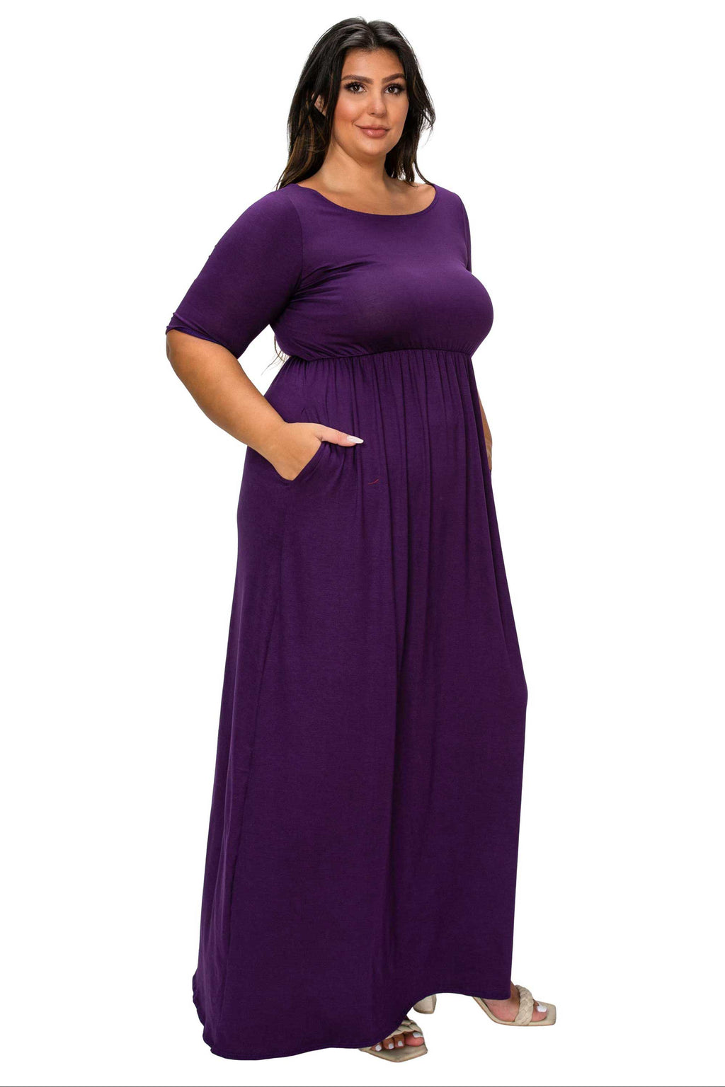 Eva Pocket Maxi Dress