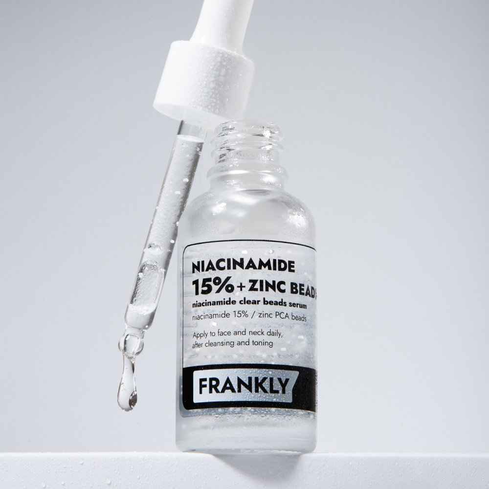 FRANKLY Niacinamide 15% + Zinc Beads Serum 30ml