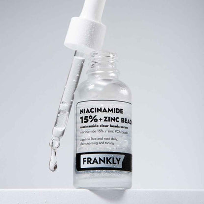 FRANKLY Niacinamide 15% + Zinc Beads Serum 30ml