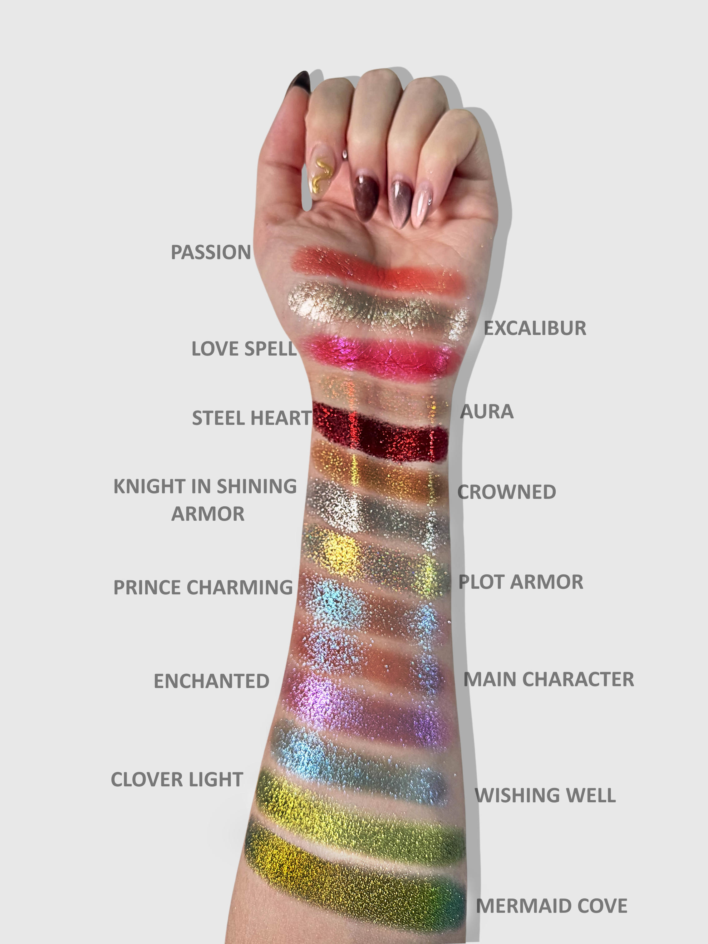 Steel Heart - Pressed pigment
